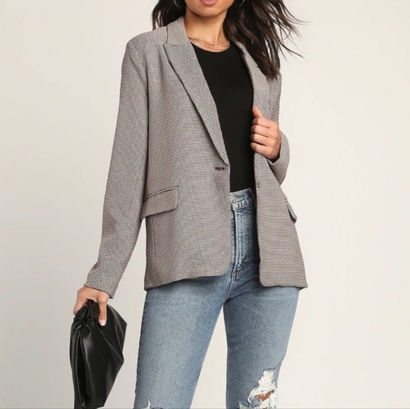 Lulus Jackets & Blazers - Lulu's Classic Gray Blazer